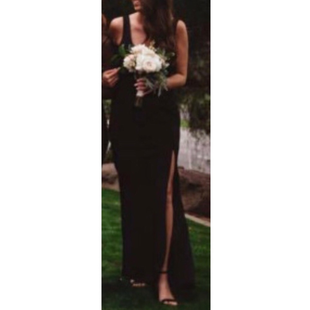 Black Bridesmaid Dress (worn once)